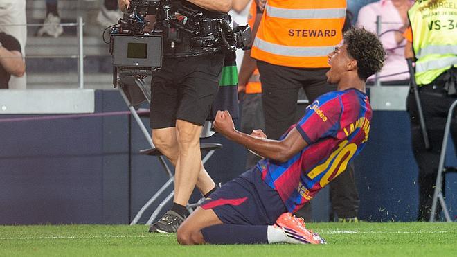 El día que Lamine Yamal homenajeó a Messi y recuperó su sonrisa