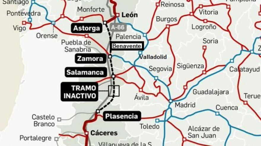 Zamora se une a las movilizaciones del oeste a favor del tren Ruta de la Plata