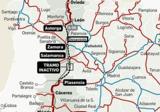 Zamora se une a las movilizaciones del oeste a favor del tren Ruta de la Plata