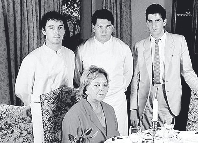 El germen del nou Bulli: Marketta Schilling amb Ferran Adrià, Christian Lutaud i Juli Soler, el 1984