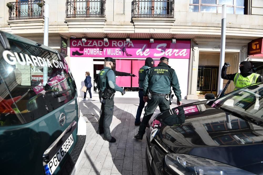 Narcotráfico en Galicia | Once detenidos en una redada contra el tráfico de drogas en Pontevedra