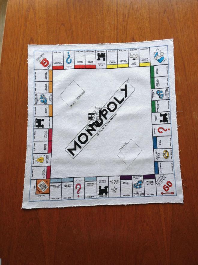 Monopoly de punto de cruz