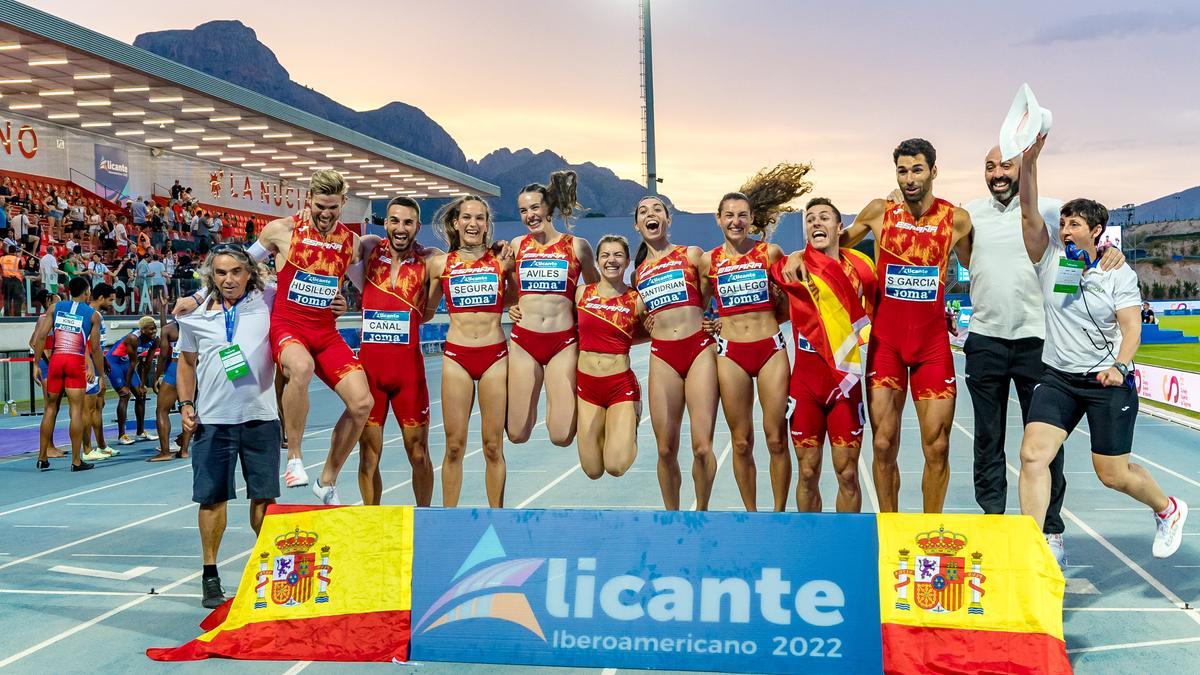 España terminó en primera posición del XIX Campeonato Iberoamericano de Atletismo “Alicante 2022”. El atleta de Onil Eusebio Cáceres se reencuentra con sus mejores sensaciones y gana en La Nucía con un salto de 8,05 metros.
