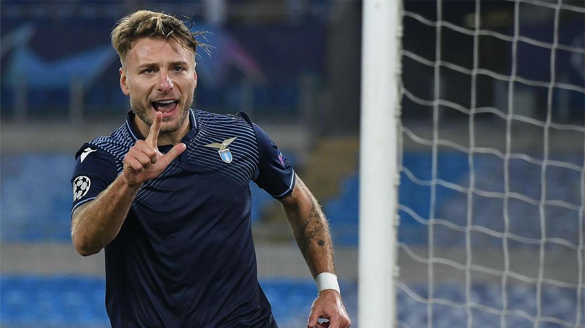 El doblete de Immobile al Zenit