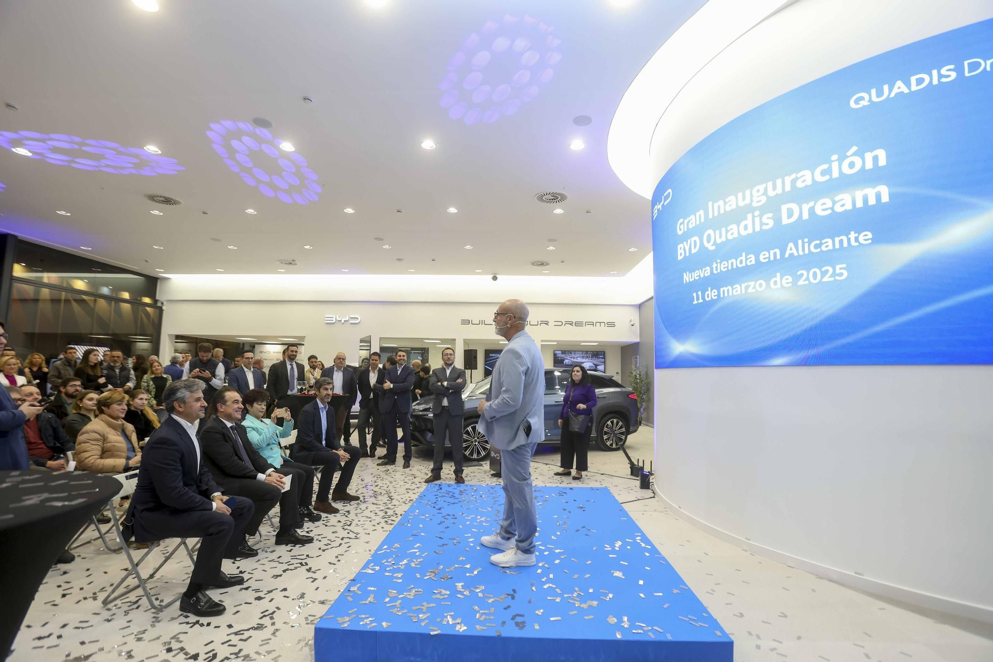 QUADIS Dream inaugura el primer centro BYD en Alicante.