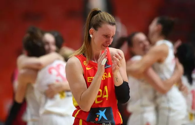 Las imágenes del Serbia - España del Eurobasket