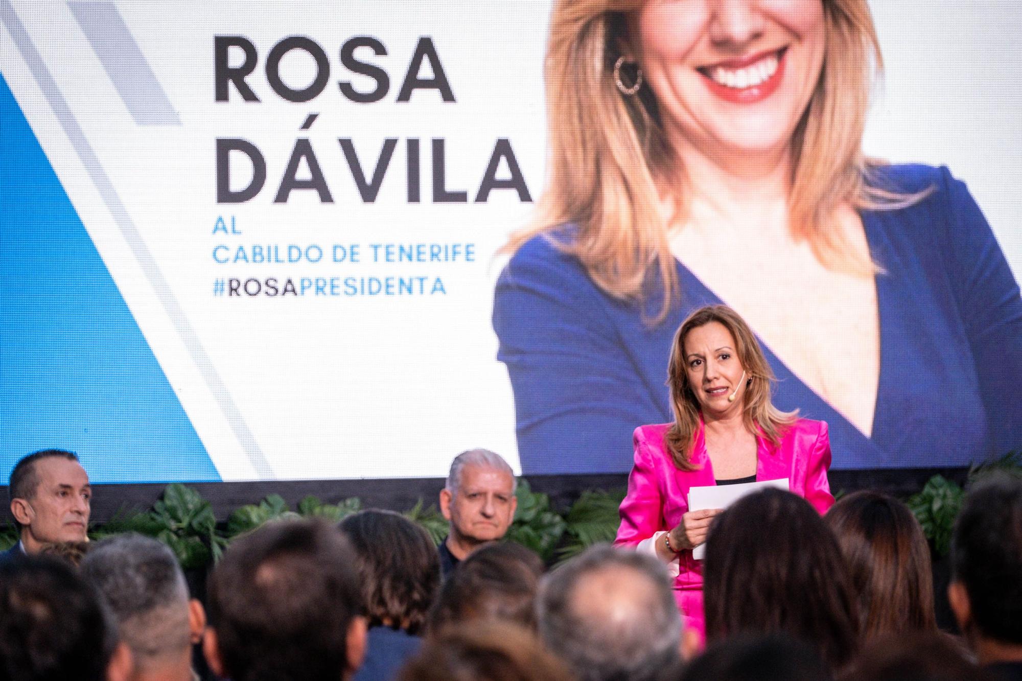 Presentación de la candidatura de CC al Cabildo de Tenerife