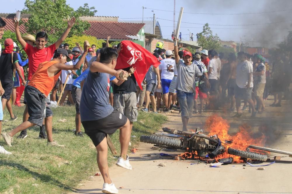 Cuarto día de protestas en Bolivia mientras se ...