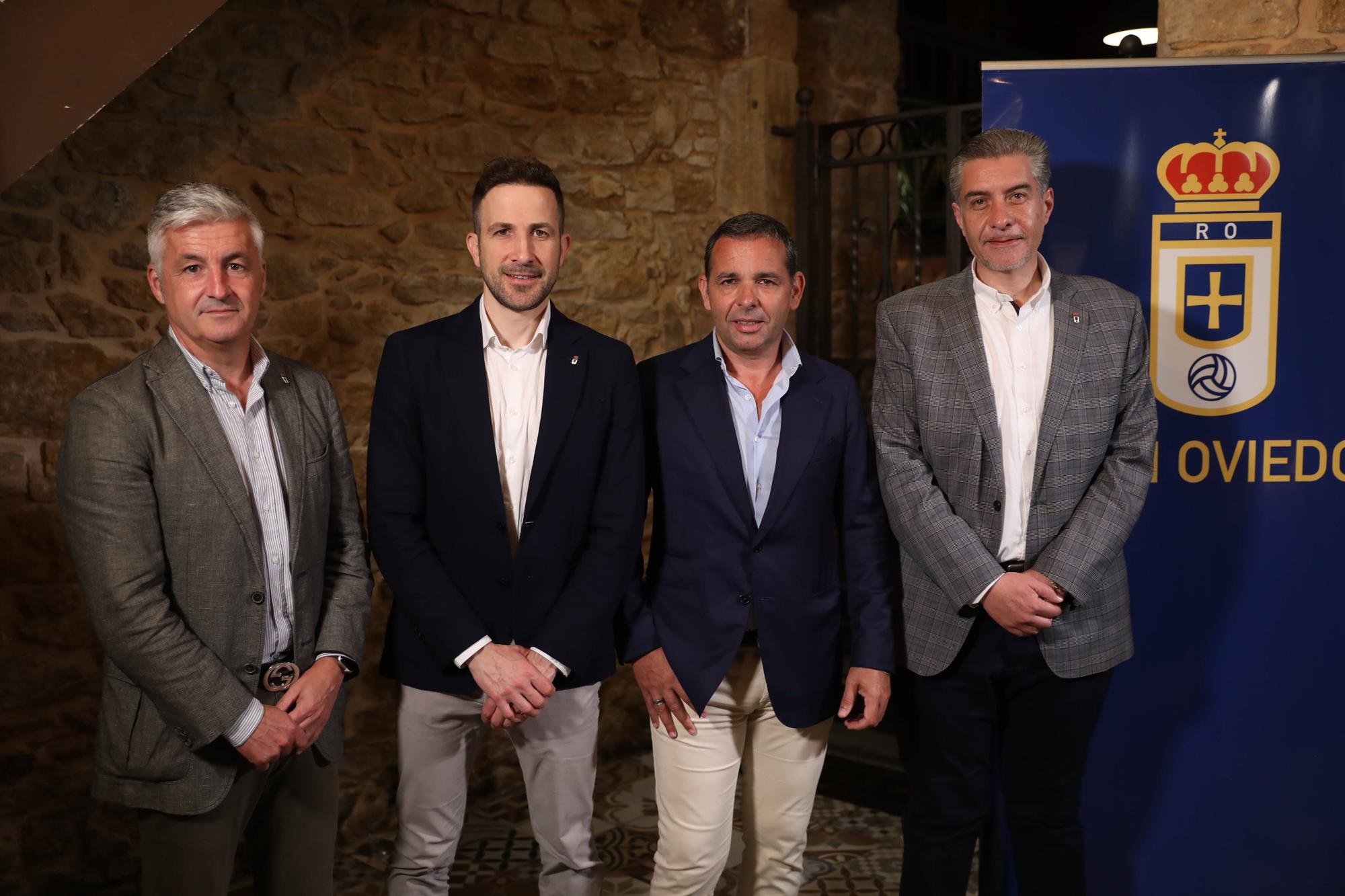 EN IMÁGENES: Presentación de Javi Calleja como entrenador del Real Oviedo