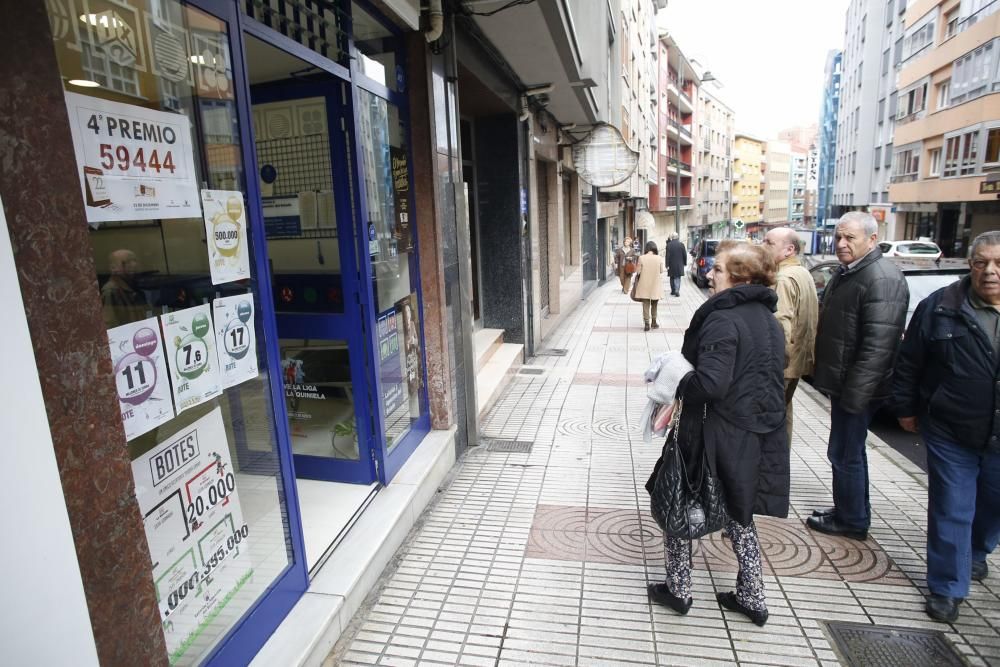 Lotería de Navidad en Asturias