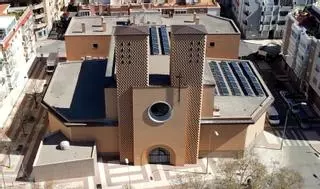 GALERÍA I Así luce el nuevo templo de Benicàssim culminado