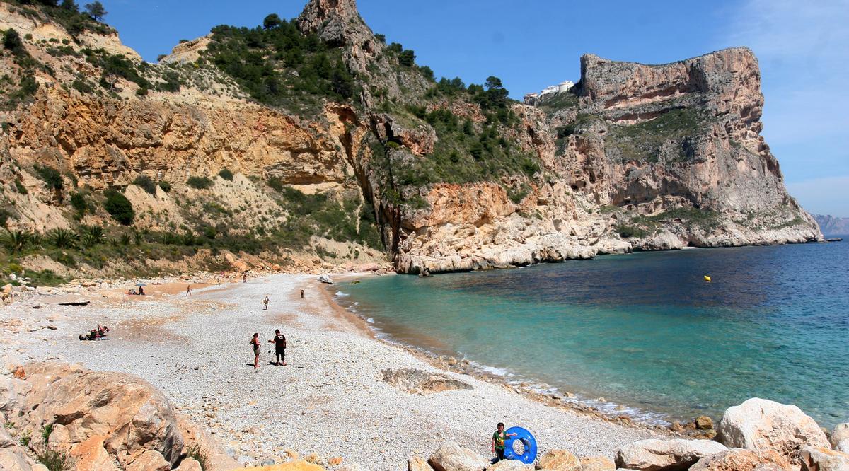 Playa Moraig en Benitatxell