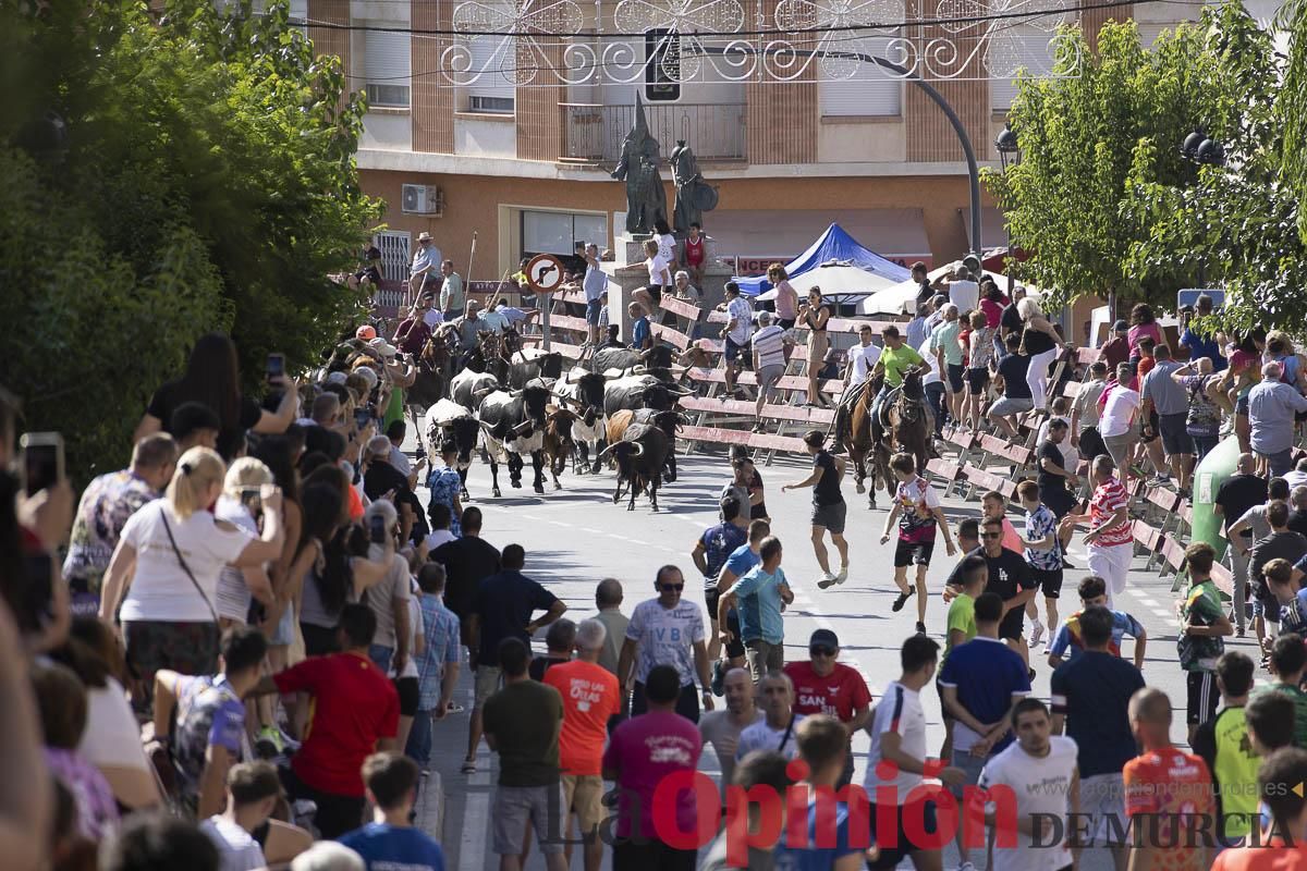 Sexto encierro de las Fiestas de Moratalla