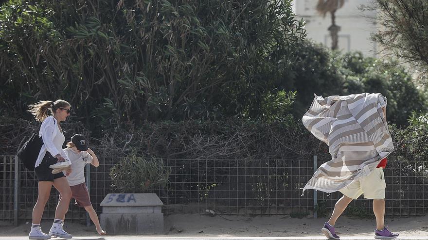 Las fuertes rachas de viento alcanzan los 60 kilómetros por hora en Bicorp, Utiel y Chelva