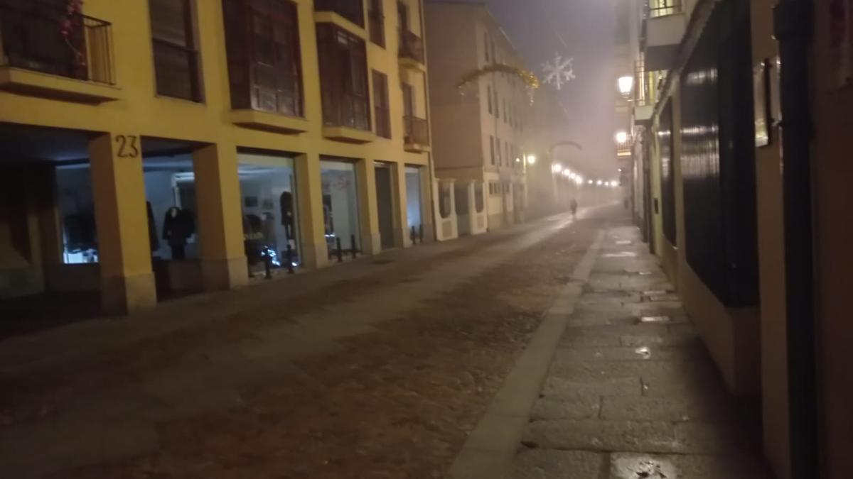 Niebla en Zamora