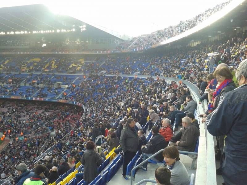 El ambiente del Barça-Córdoba