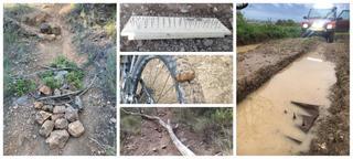 Aumentan las trampas y los sabotajes contra ciclistas de montaña en Castellón