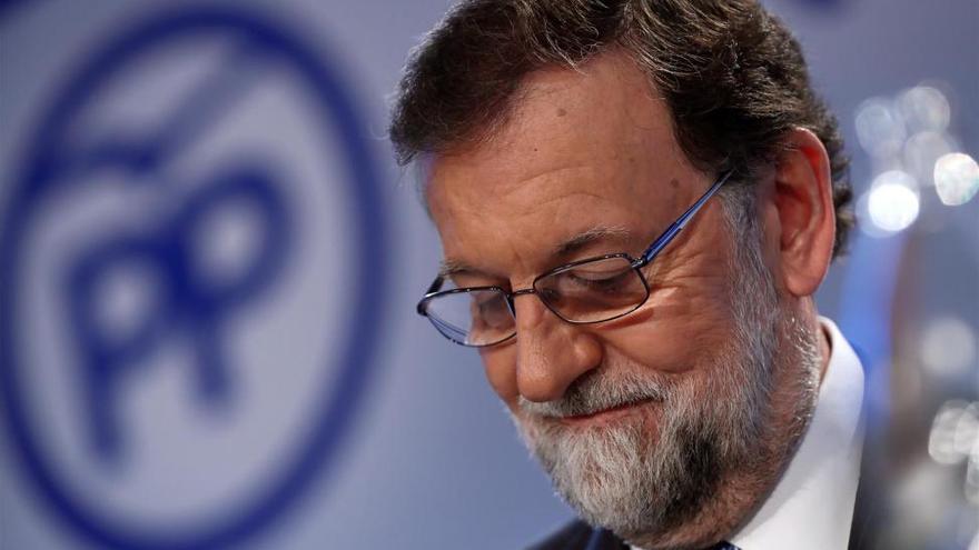 Rajoy deja su escaño en el Congreso