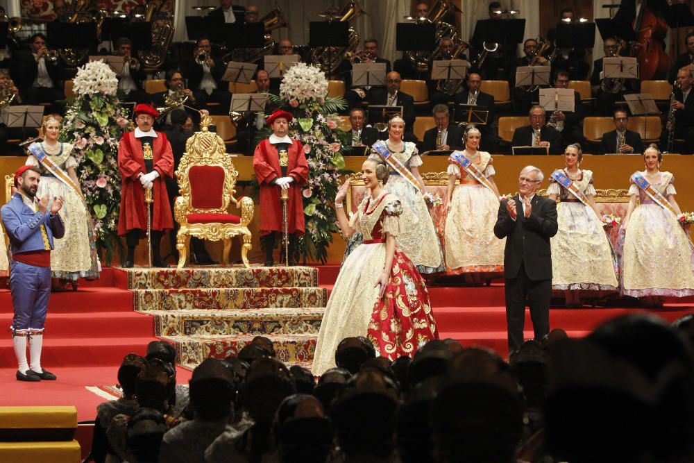 Exaltación de Raquel Alario como Fallera Mayor de Valencia 2017