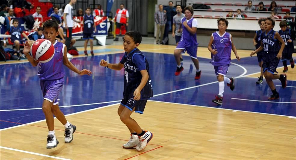 Día del Minibasket en el Príncipe Felipe