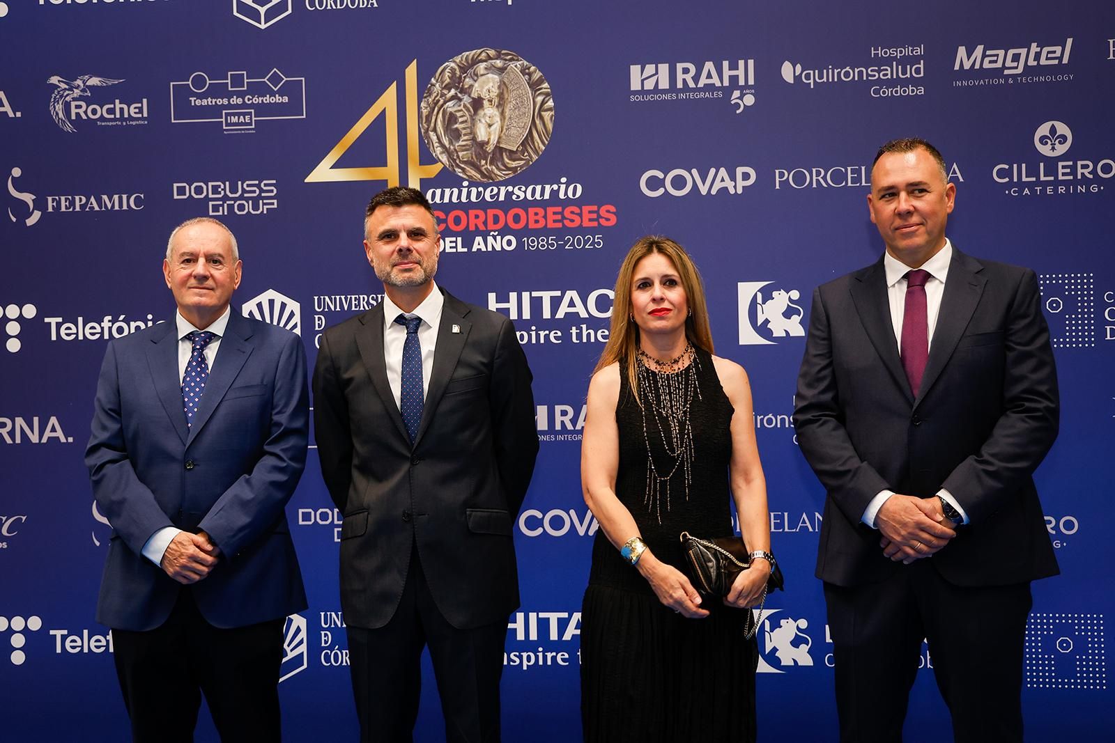 La gala del 40 aniversario de los Cordobeses del Año, en imágenes
