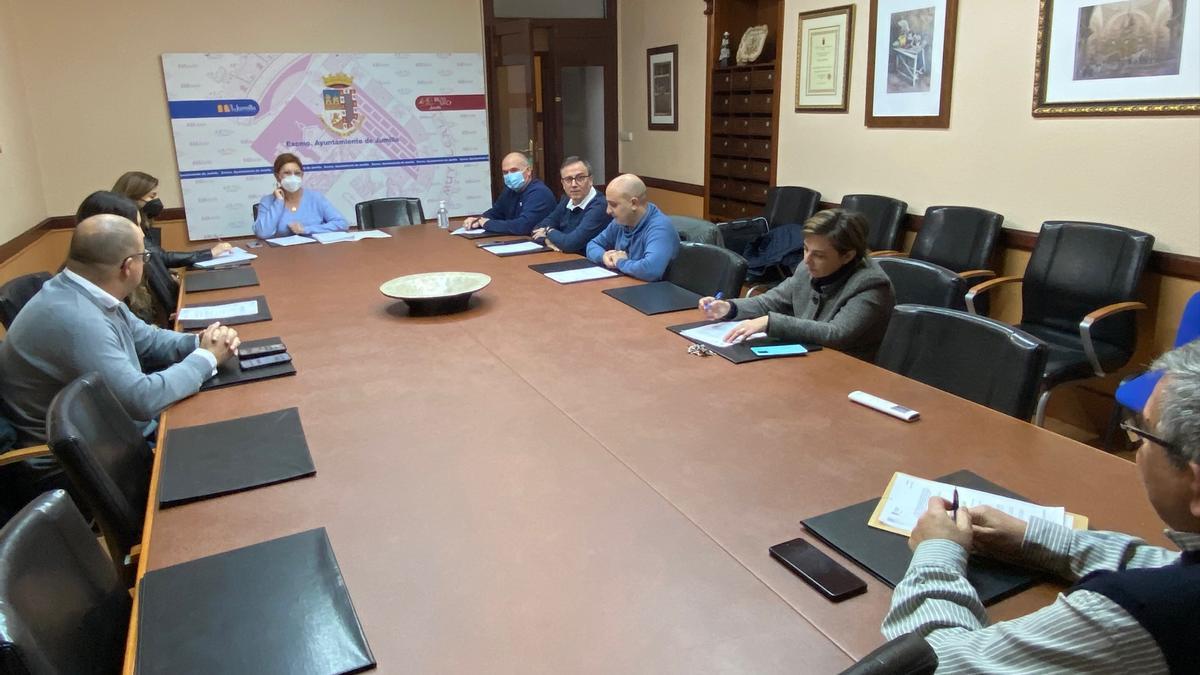 Junta de Gobierno en el Ayuntamiento de Jumilla