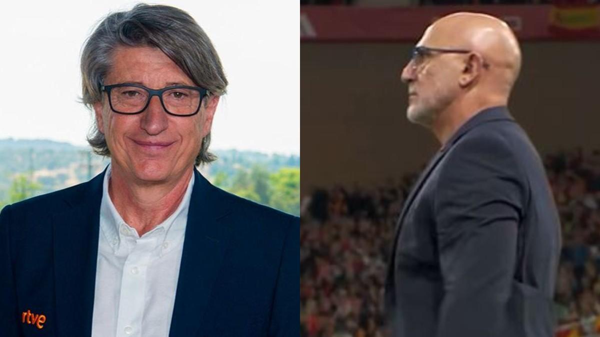 Juan Carlos Rivero la vuelve a liar durante la retransmisión