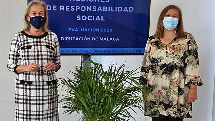 La vicepresidenta tercera y responsable de RSC, Francisca Caracuel, presentó el balance