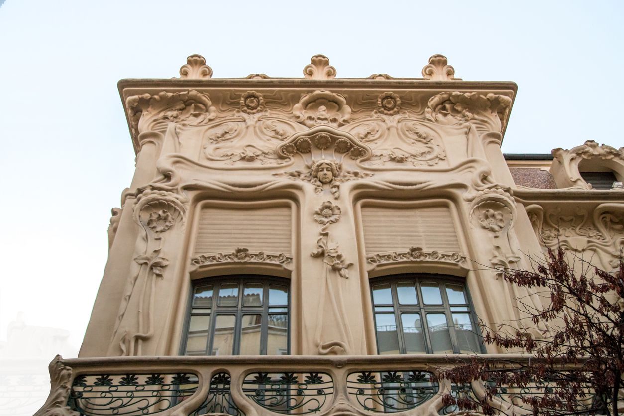 Detalle del Palacio de Longoria.