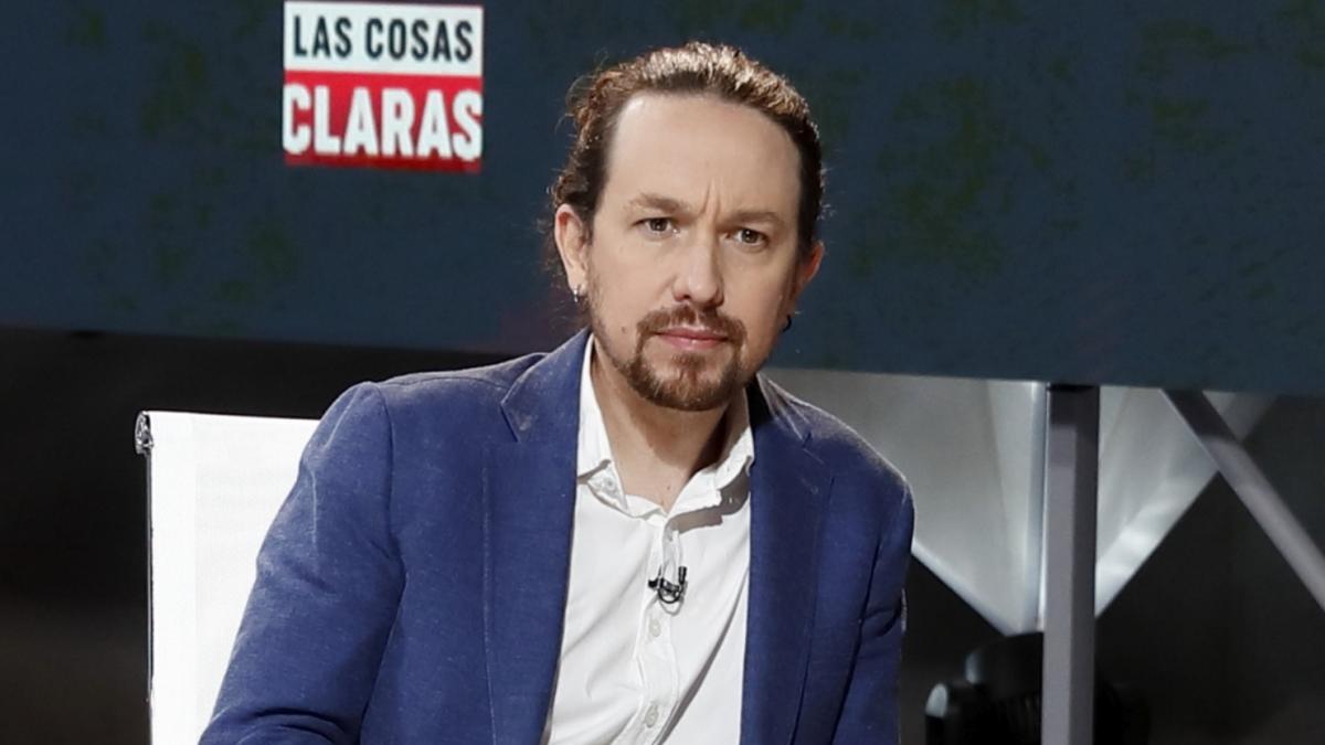 Pablo Iglesias en 'Las cosas claras' (TVE)