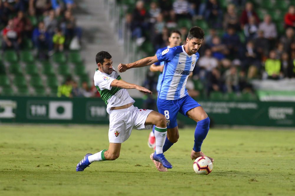 Elche 19-10-2018..Elche:2  Malaga:0..Foto: Matias Segarra