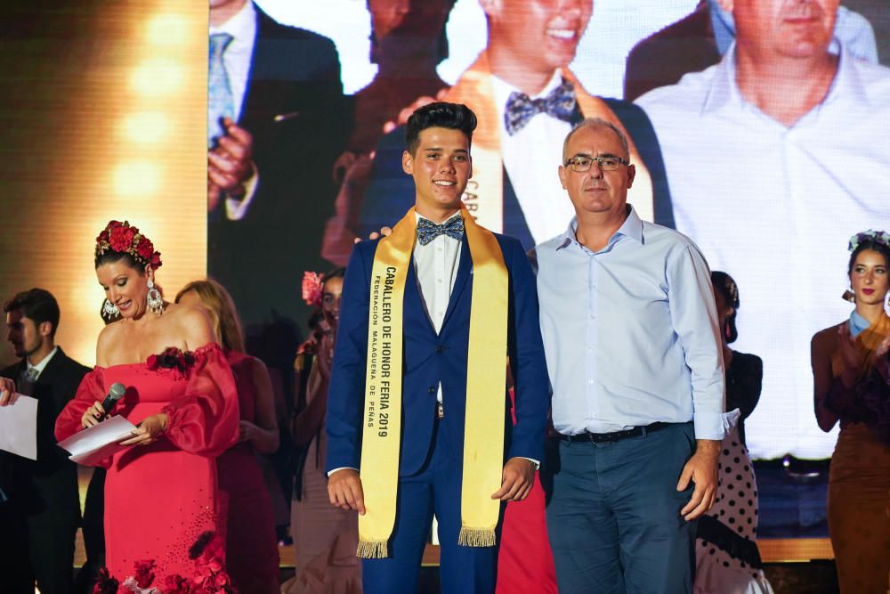 Elección de Reina y Mister de la Feria de Málaga de 2019