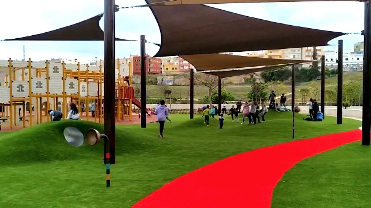 Palma inaugura su primer parque inclusivo en sa Riera