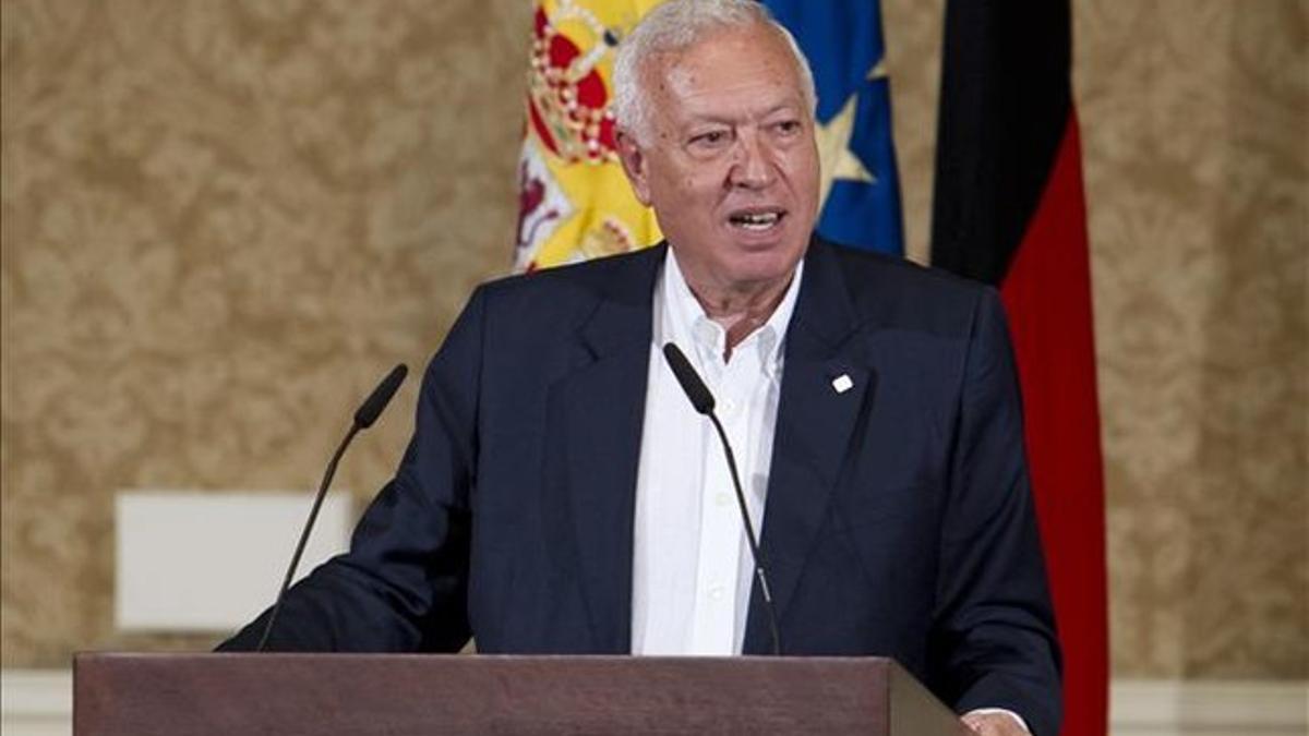 El ministro de Asuntos Exteriores, José Manuel García-Margallo