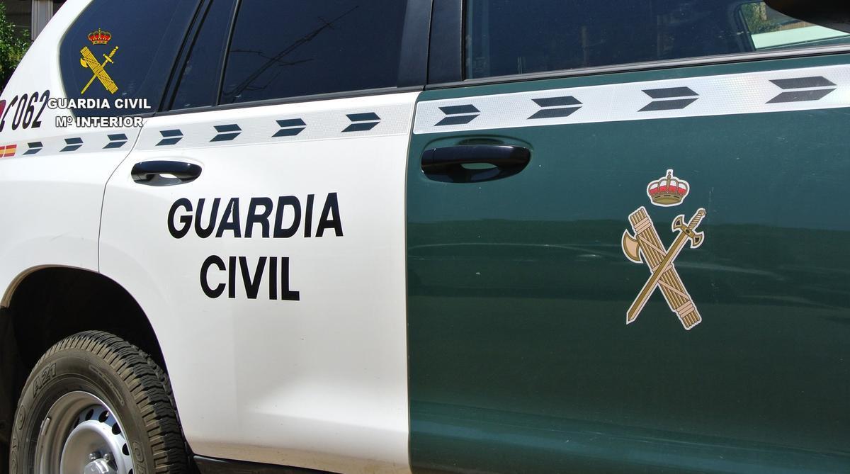 Un vehículo de la Guardia Civil.