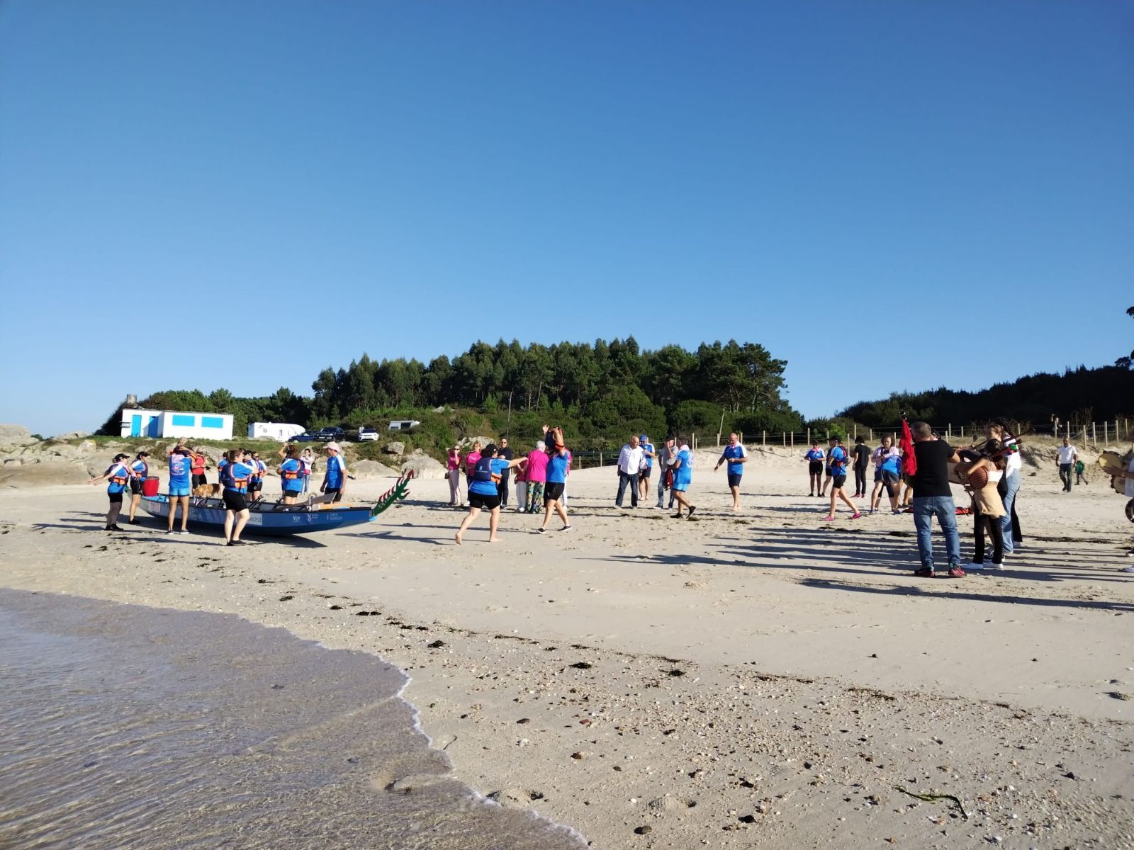 “I Travesía Barca de Pedra–Ruta Marítima Xacobea”.