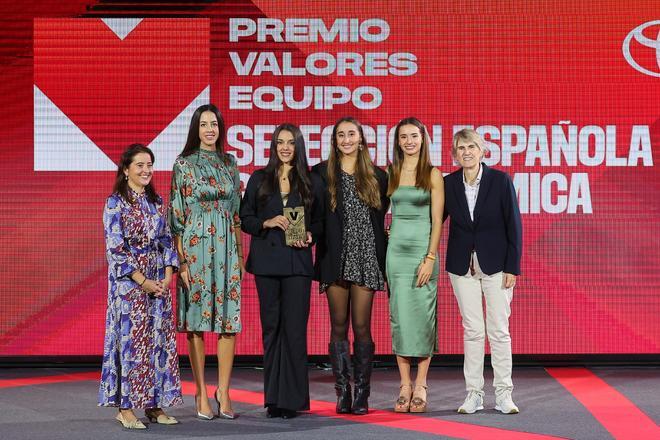 Selección española de gimnasia rítmica, Premio Valores Equipo 2023