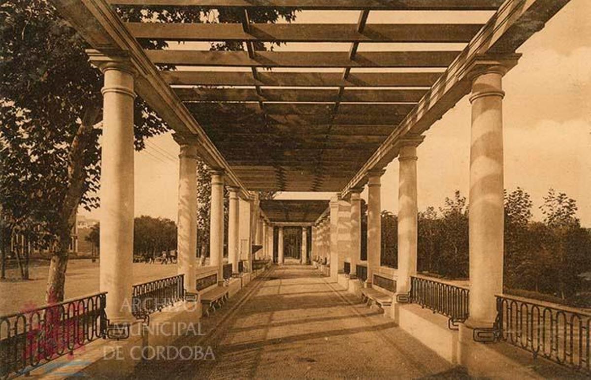 Imagen de la Pérgola sin acristalar.