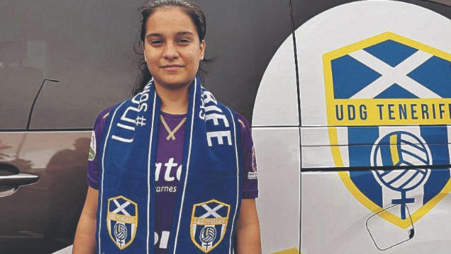 La UD Granadilla Tenerife se hace con la promesa venezolana Andrea Zeolla