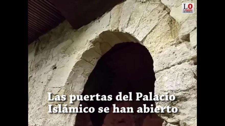 Palacio islámico bajo la Virgen de las Huertas de Lorca