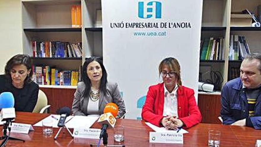 La presentació del projecte, ahir a la seu de la UEA