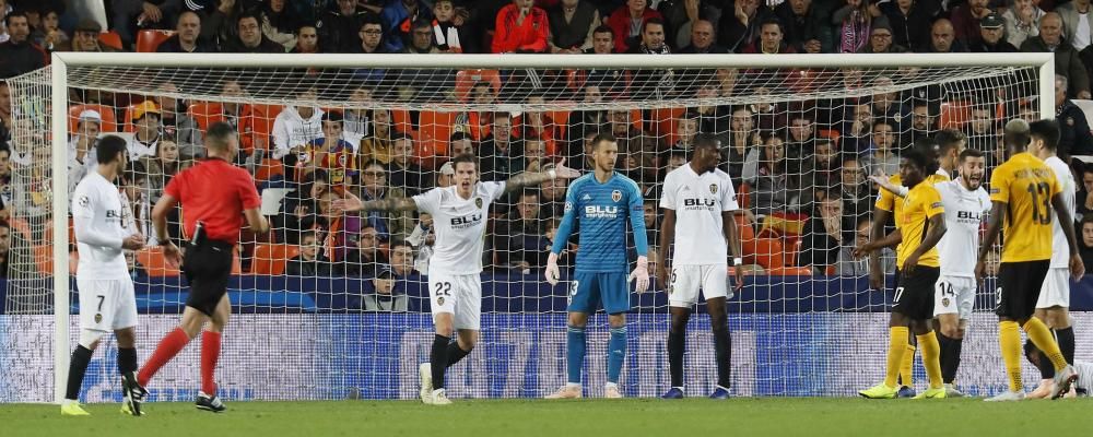 Valencia CF - Young Boys, en imágenes