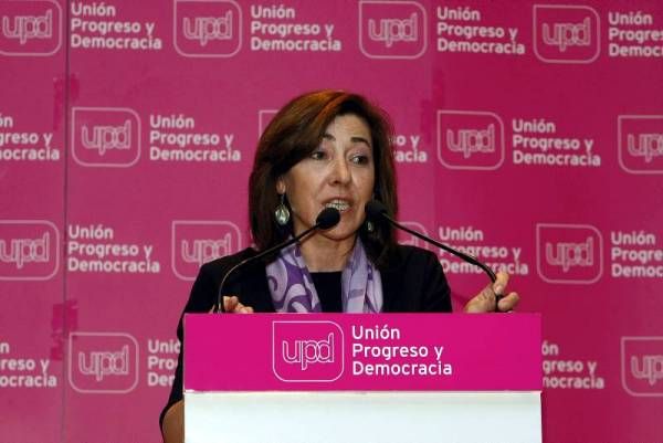 Imágenes del mitin de UPD en Zaragoza