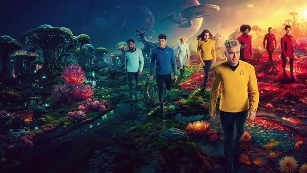 Imagen promocional de la tercera temporada de "Star Trek: Strange New Worlds".
