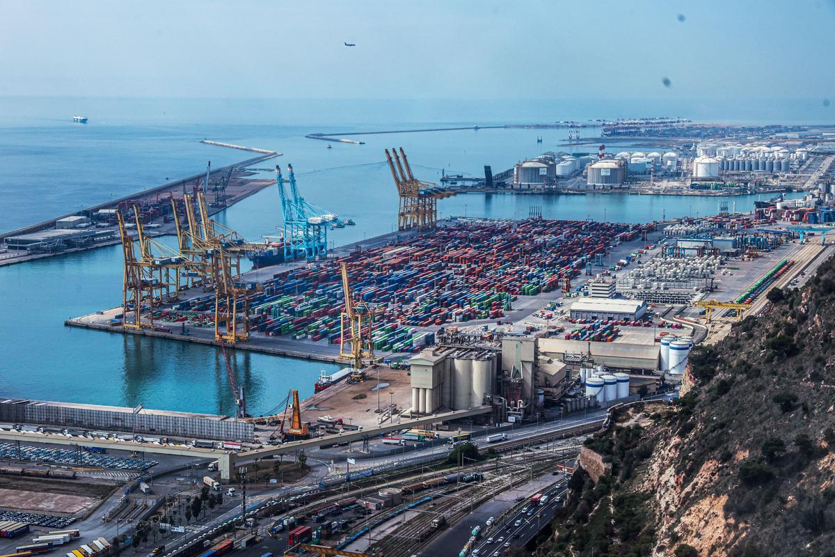 Las obras en Barcelona desde el aire