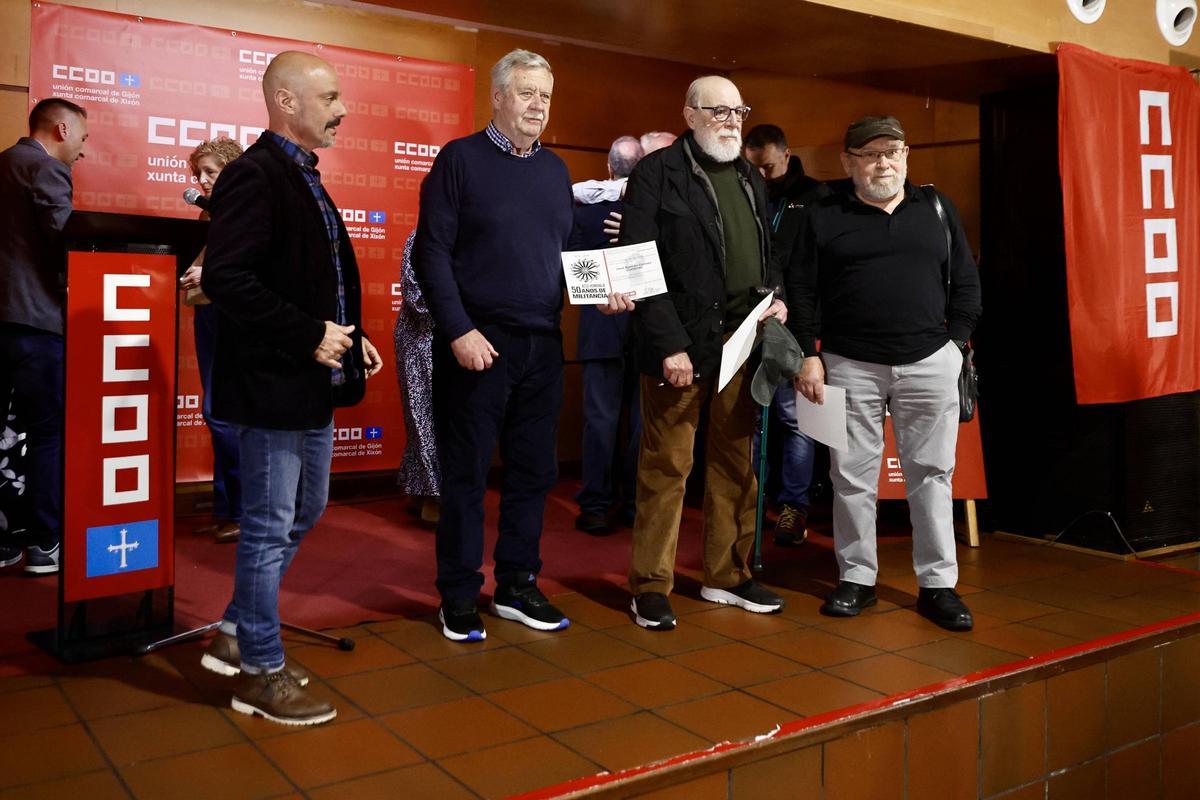 CC OO de Gijón celebra en El Natahoyo los 50 años de su constitución como sindicato (en imágenes) CC OO de Gijón celebra en El Natahoyo los 50 años de su constitución como sindicato (en imágenes)