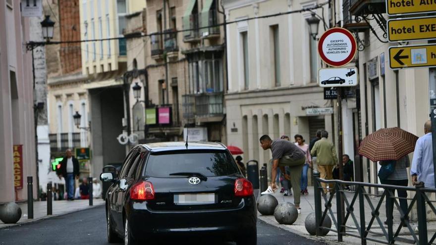 La policía de Cáceres multará en San Antón pese a que no estén operativas las cámaras