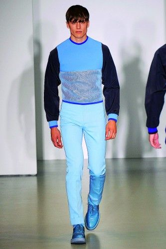 Calvin Klein - Mens Spring 2014 Runway - Milan Menswear Fashion Week