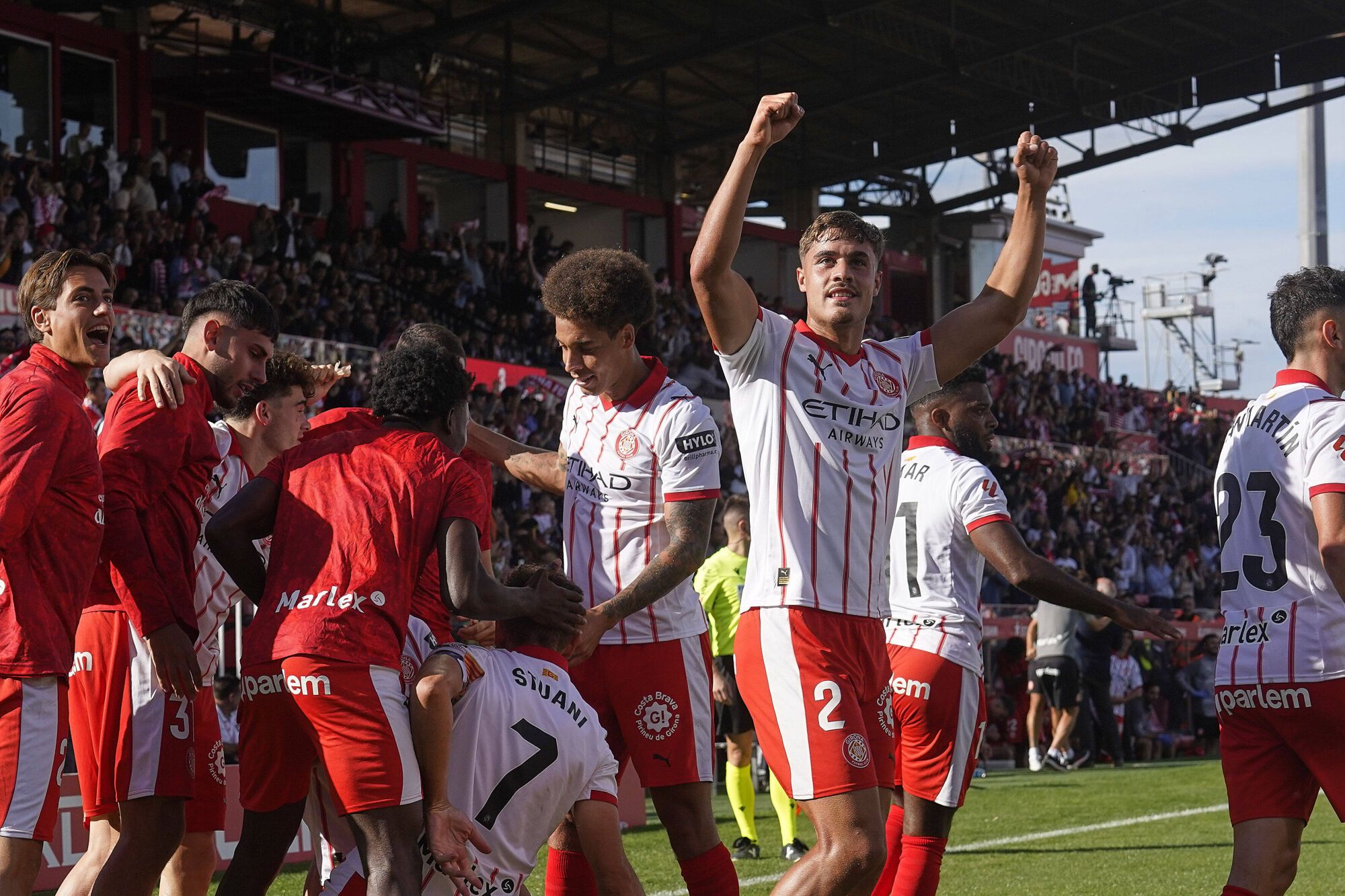 Les imatges del Girona - Reial Oviedo