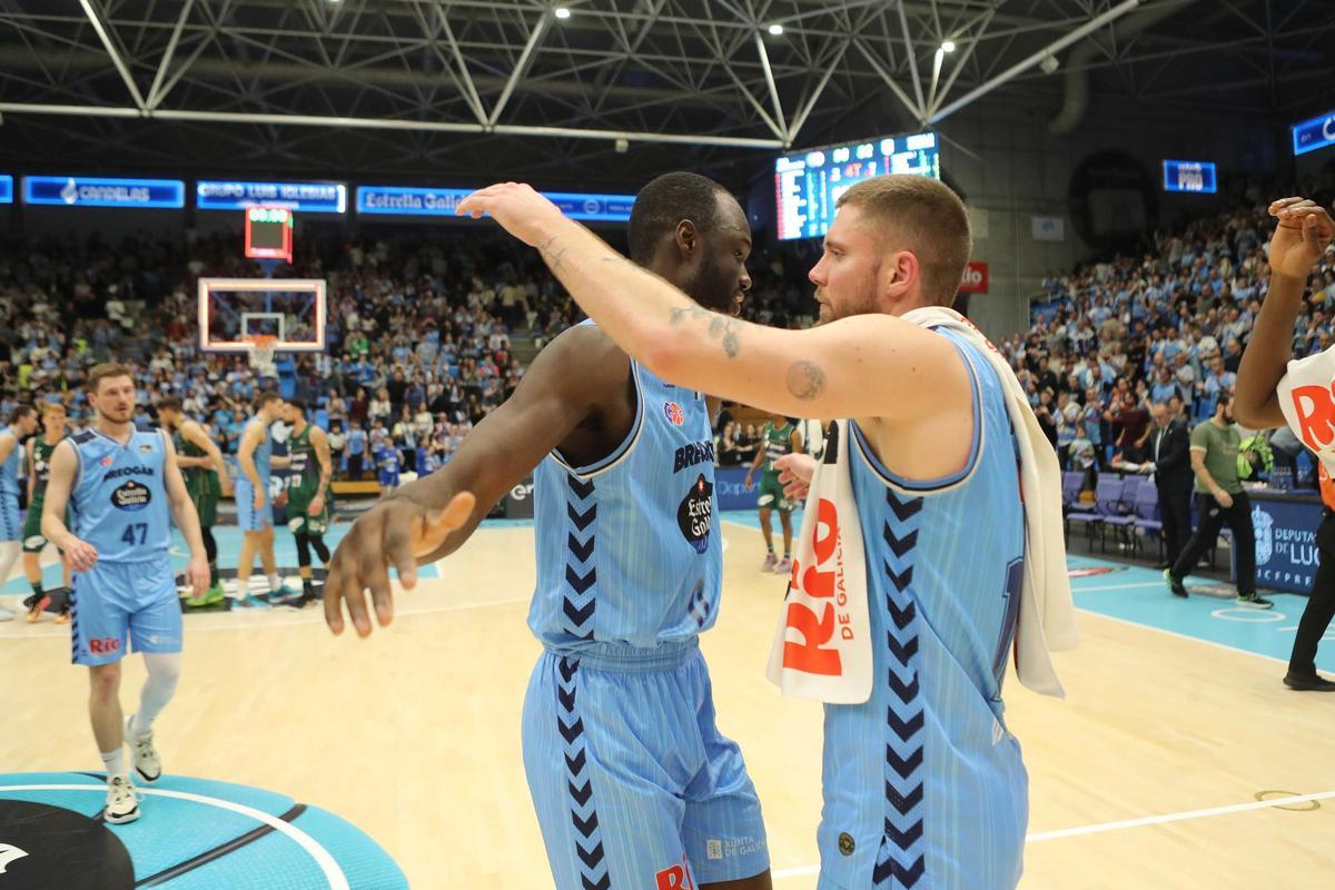 Imagen del partido entre el Río Breogán - Unicaja de la jornada 14 de la Liga Endesa